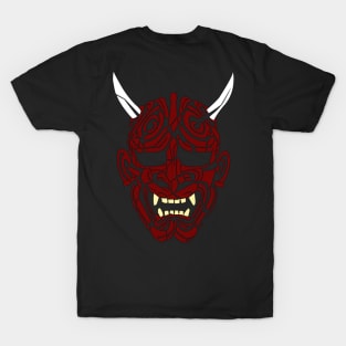 Japanese Demon Mask T-Shirt